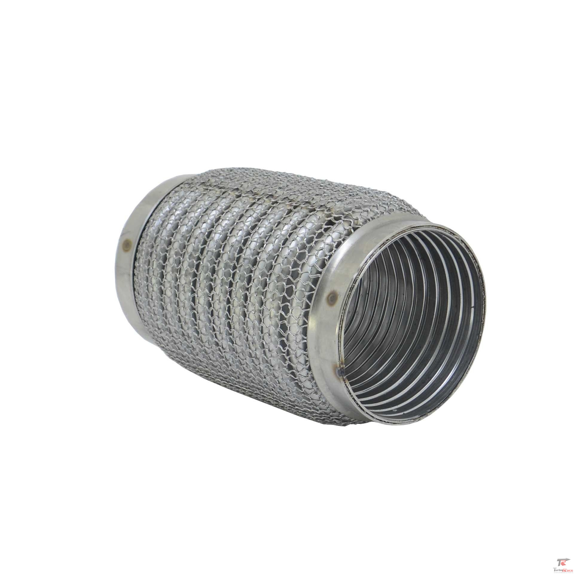 Tubo flexível para Escapamentos 3" (Comprimento 150mm) - Inox