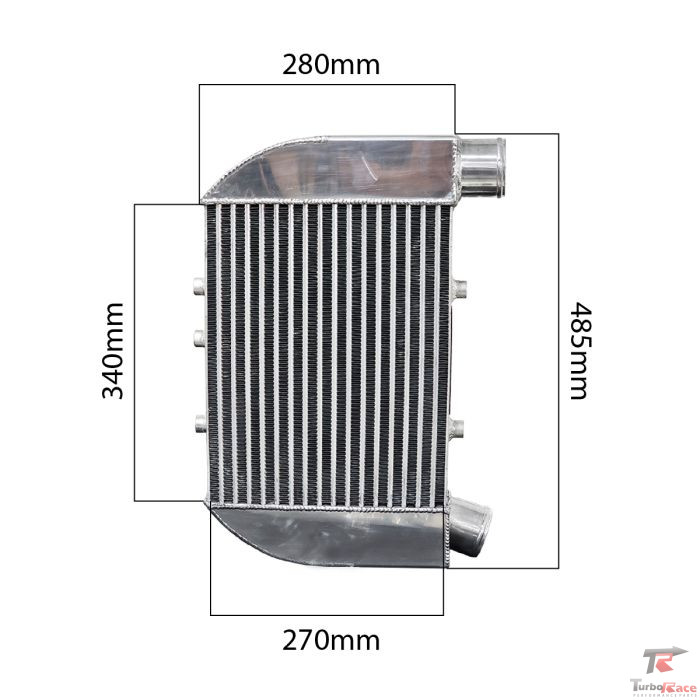 Intercooler Racing 2-1/2" para Volkswagen VW Gol Bola / Quadrado