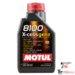 Óleo Motul 8100 x-cess GEN2 5w40 1l