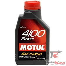 Óleo Motul 4100 Power (semi-sintético) 15w50 1l