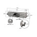 Intercooler Street 2-1/2" Pequeno